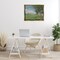 Stupell Industries Van Gogh Farmhouse in Corn Framed Floater Canvas Wall Art Design by one1000paintings